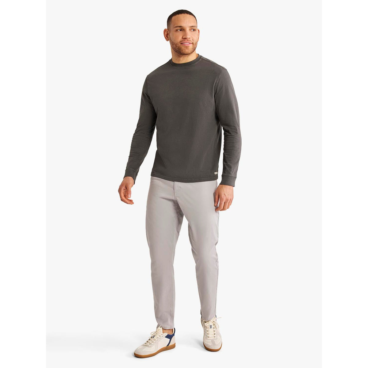Fair Harbor Mens Saltaire Long Sleeve Tee - Black