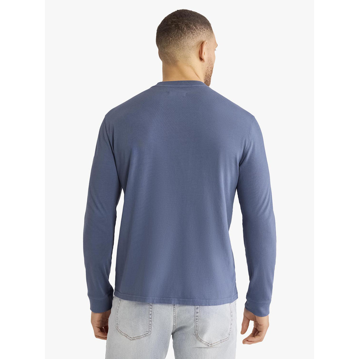 Fair Harbor Mens Saltaire Long Sleeve Tee - Navy