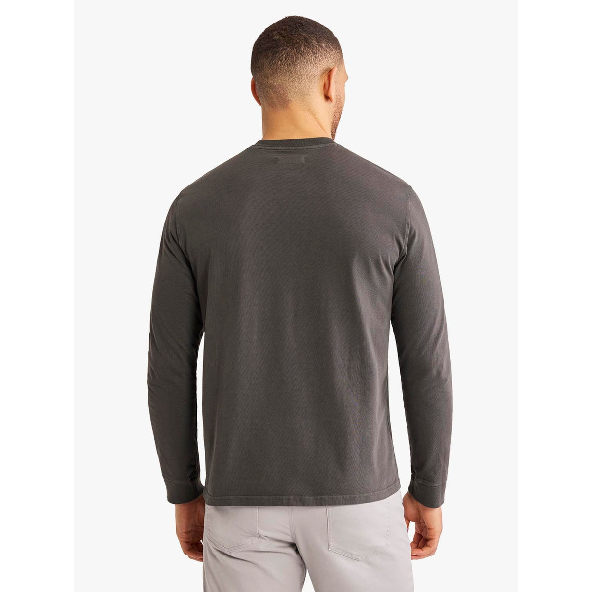 Fair Harbor Mens Saltaire Long Sleeve Tee - Black