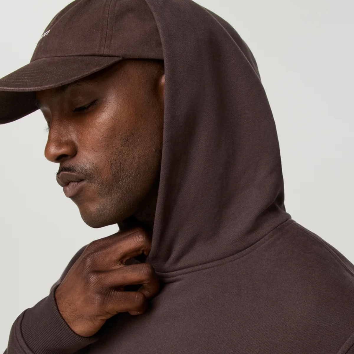 Vuori Mens Seaside Pullover Hoodie 2.0-French Roast