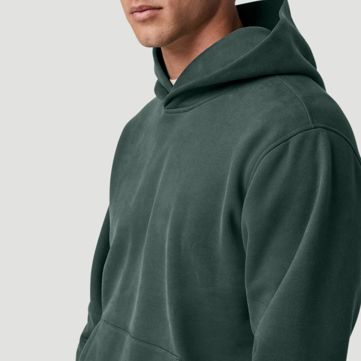 Vuori Mens Seaside Pullover Hoodie 2.0-Hemlock