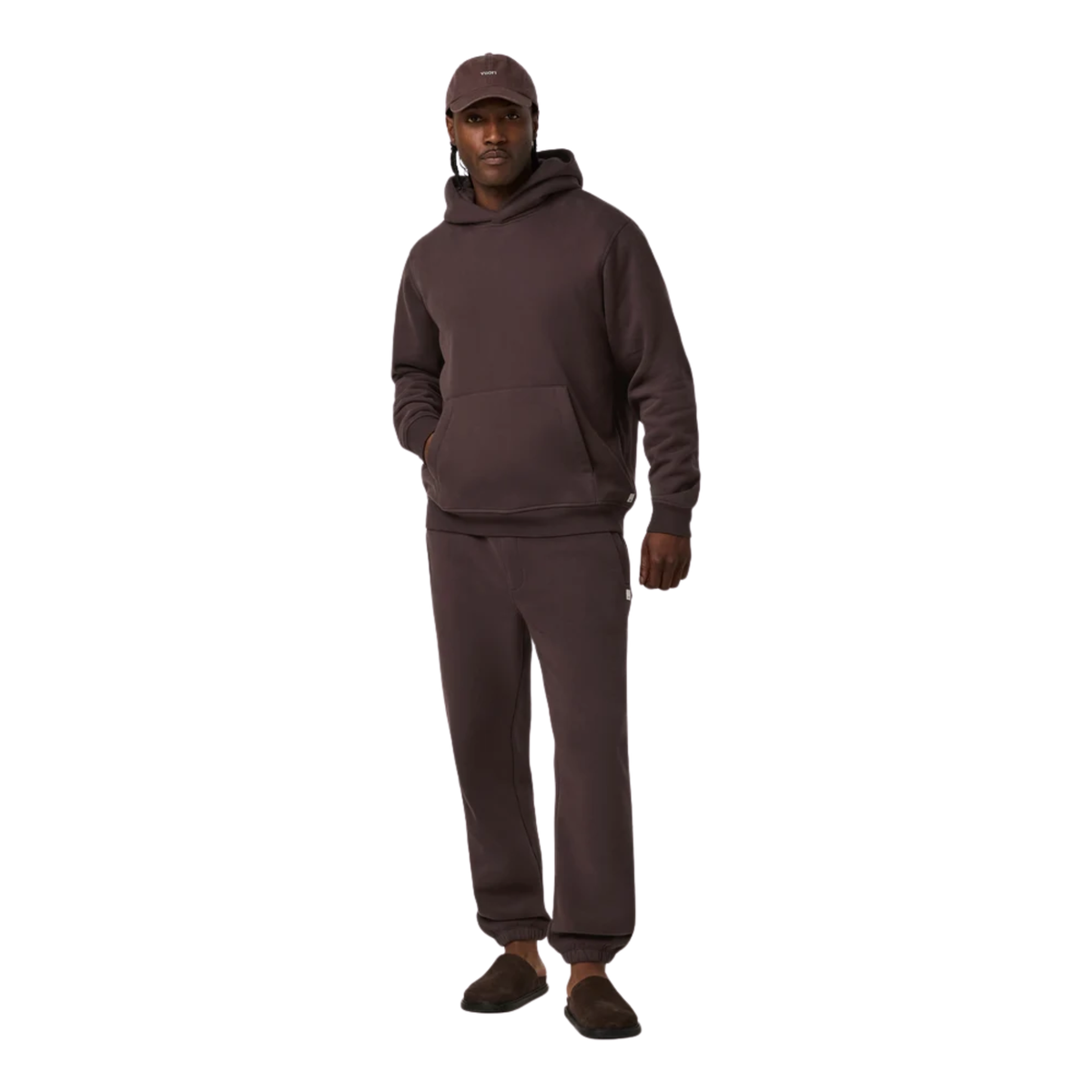 Vuori Mens Seaside Sweatpant 28" -French Roast 