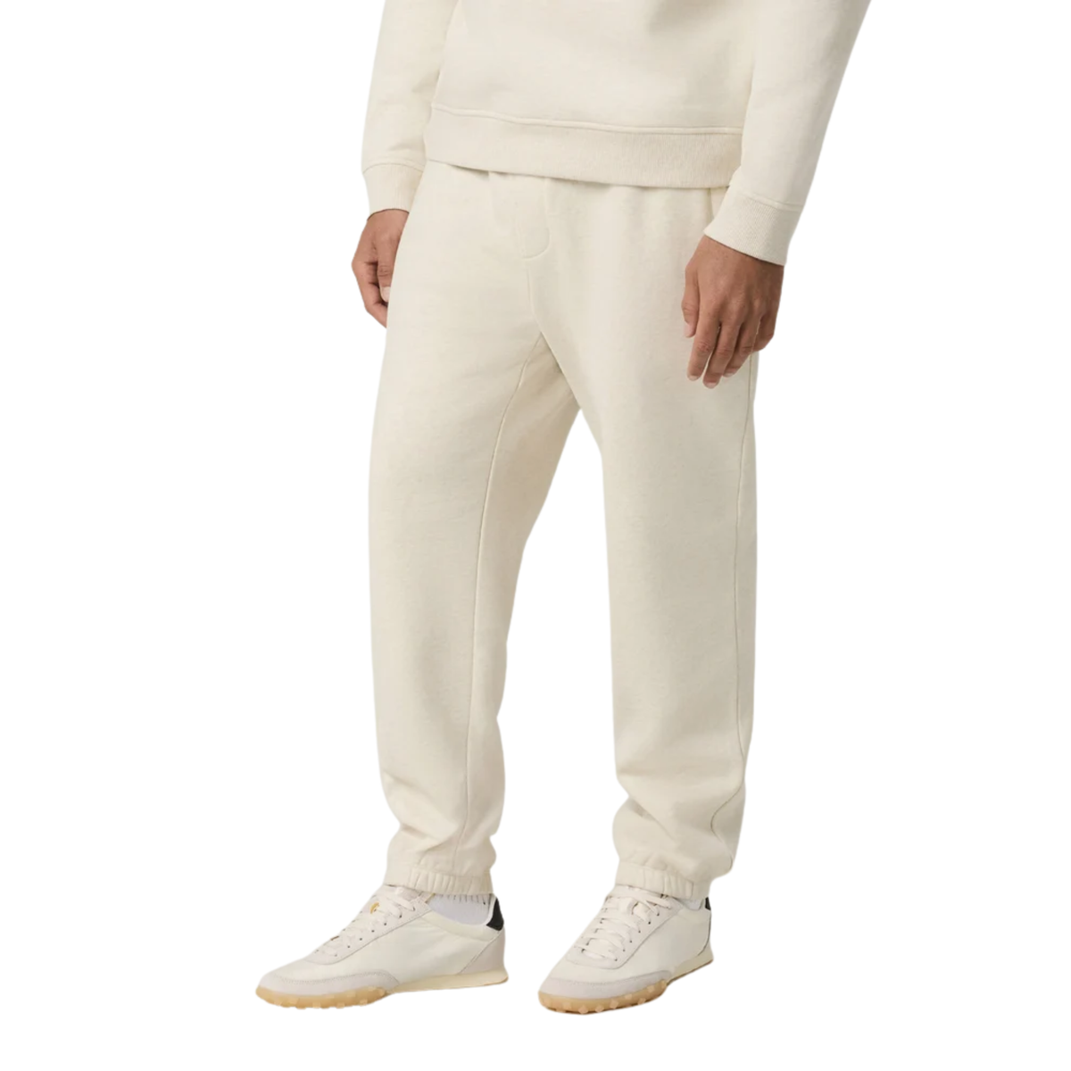 Vuori Mens Seaside Sweatpant 28" - Buttermilk Heather