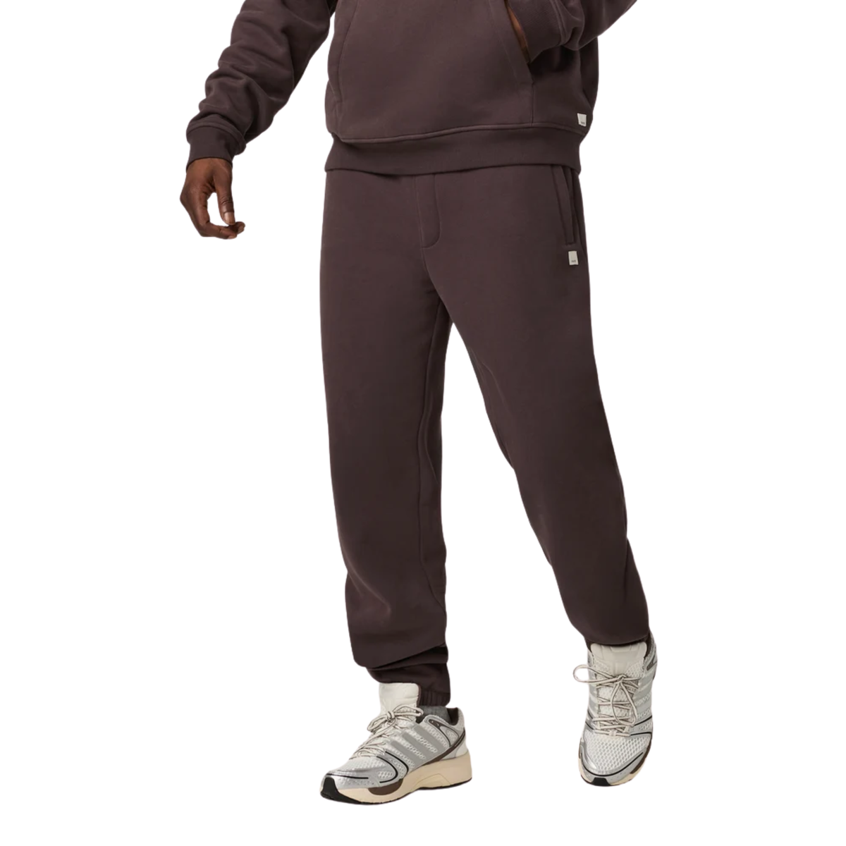 Vuori Mens Seaside Sweatpant 28" -French Roast 