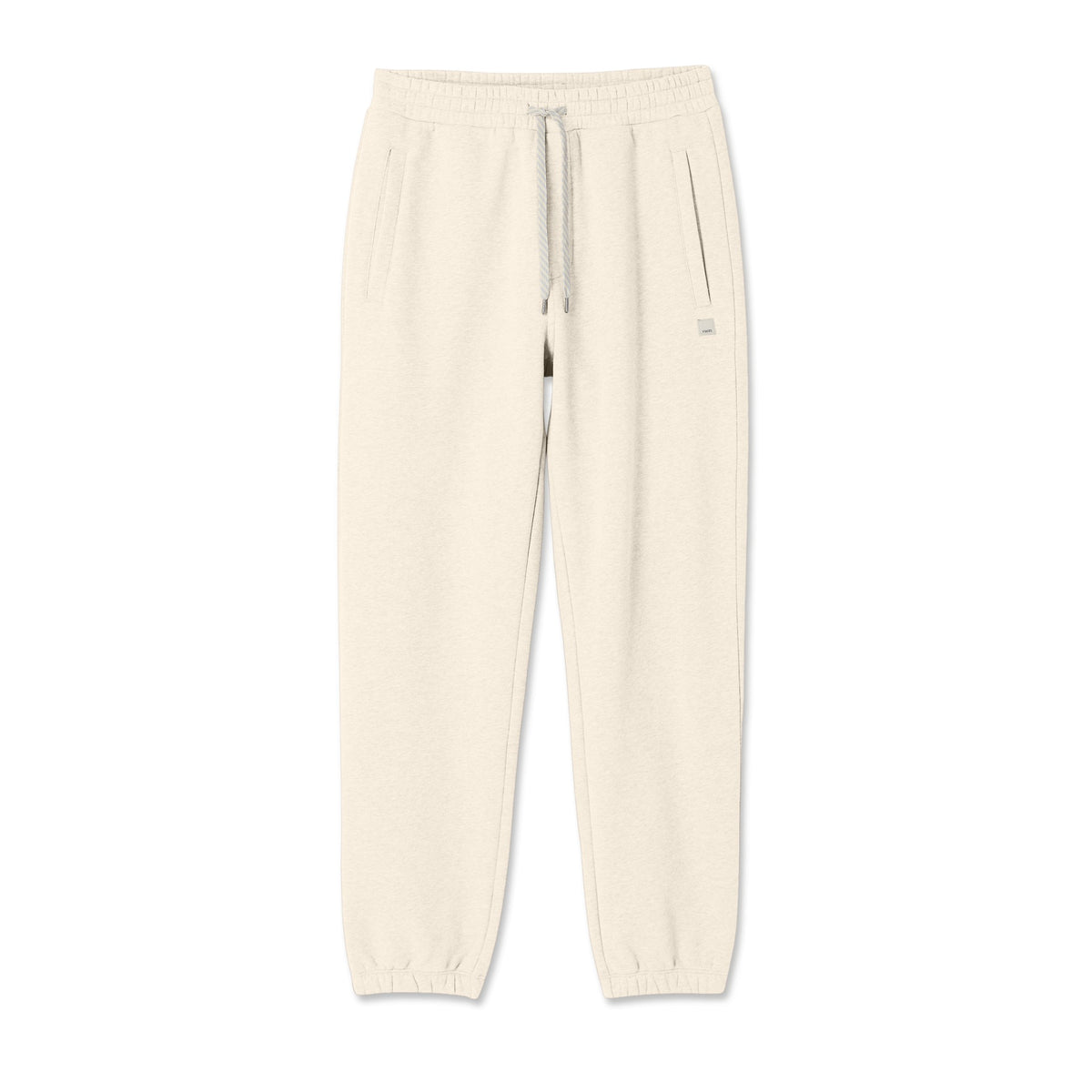 Vuori Mens Seaside Sweatpant 28" - Buttermilk Heather