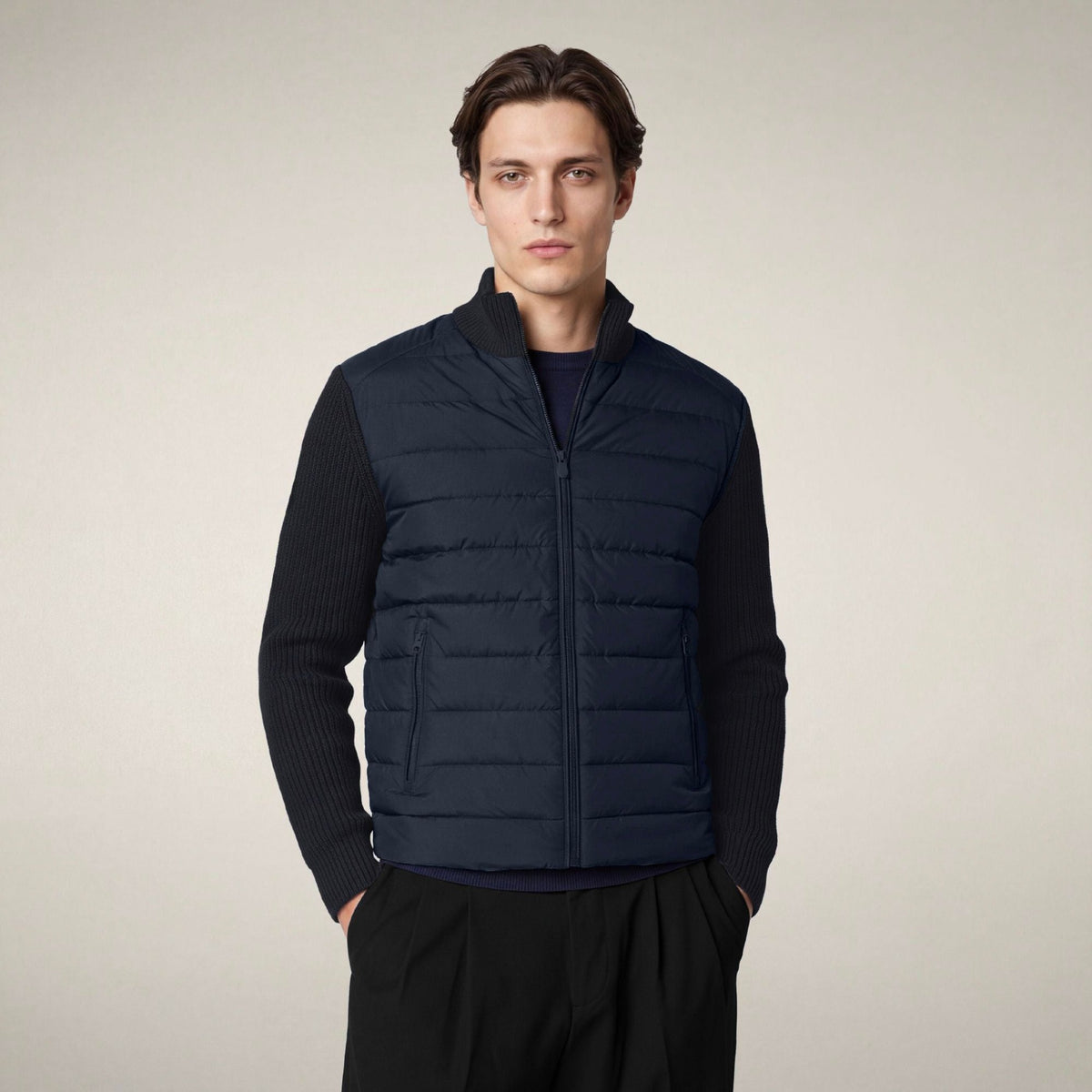 Save The Duck Mens Sedum Jacket ROMI23 - Blue Black