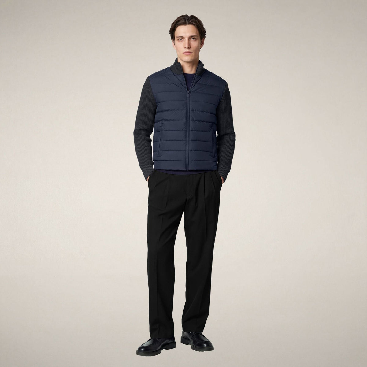 Save The Duck Mens Sedum Jacket ROMI23 - Blue Black
