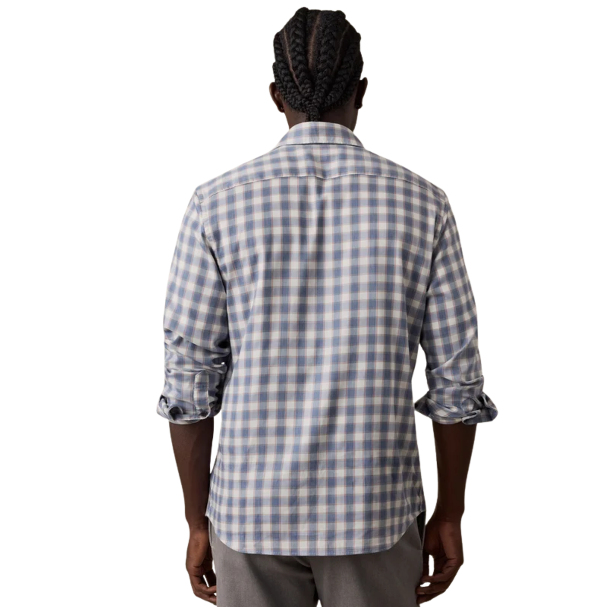 Faherty Mens Soft Twill Movement Shirt-Bluff Springs Plaid