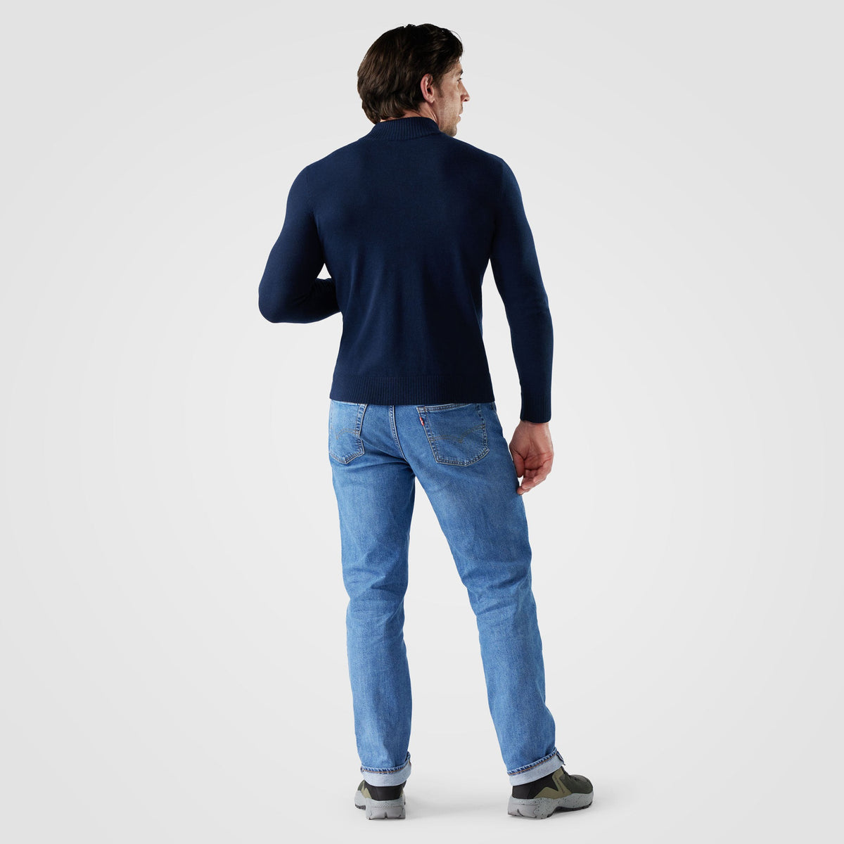 Smartwool Mens Sparwood 1/4 Zip Sweater