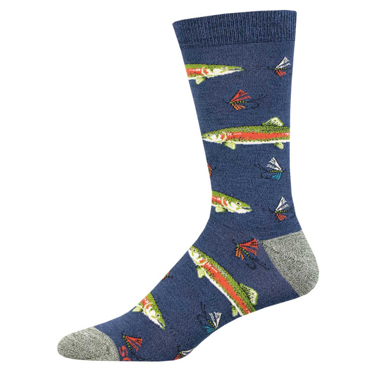 Socksmith Mens Stout Trout Sock