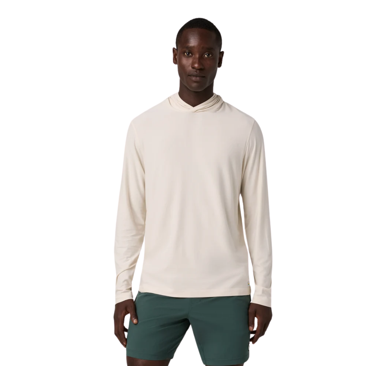 Uvori Mens Strato Tech Hoodie- White