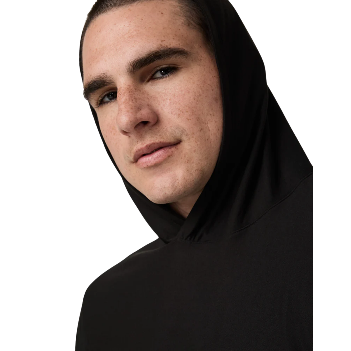 Uvori Mens Strato Tech Hoodie- Black