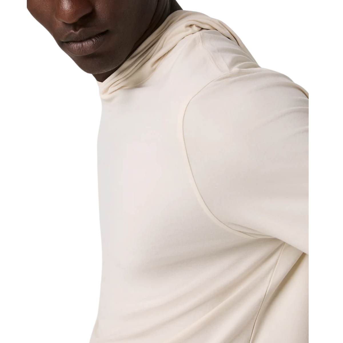 Uvori Mens Strato Tech Hoodie- White