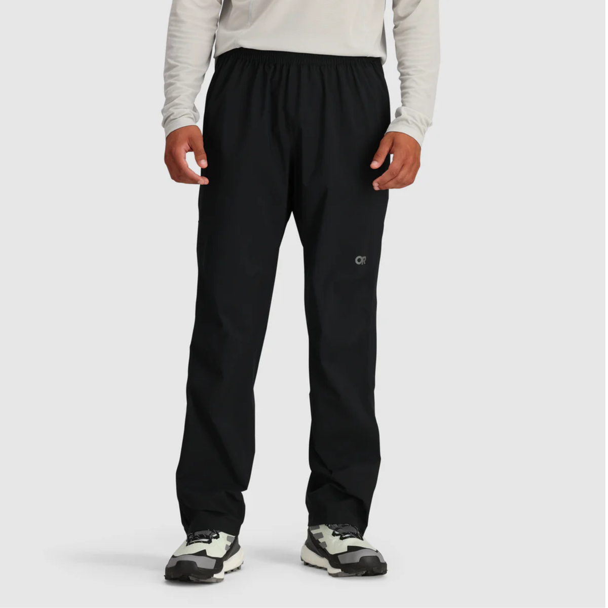 Outdoor Research Mens Stratoburst Stretch Rain Pants-Black