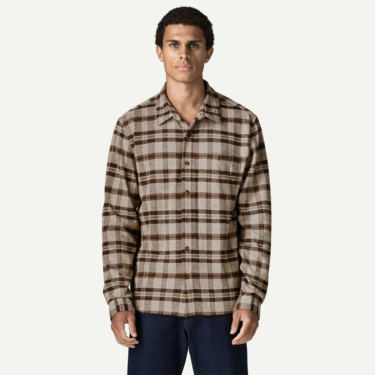 Patagonia Mens Stretch Fjord Flannel Shirt