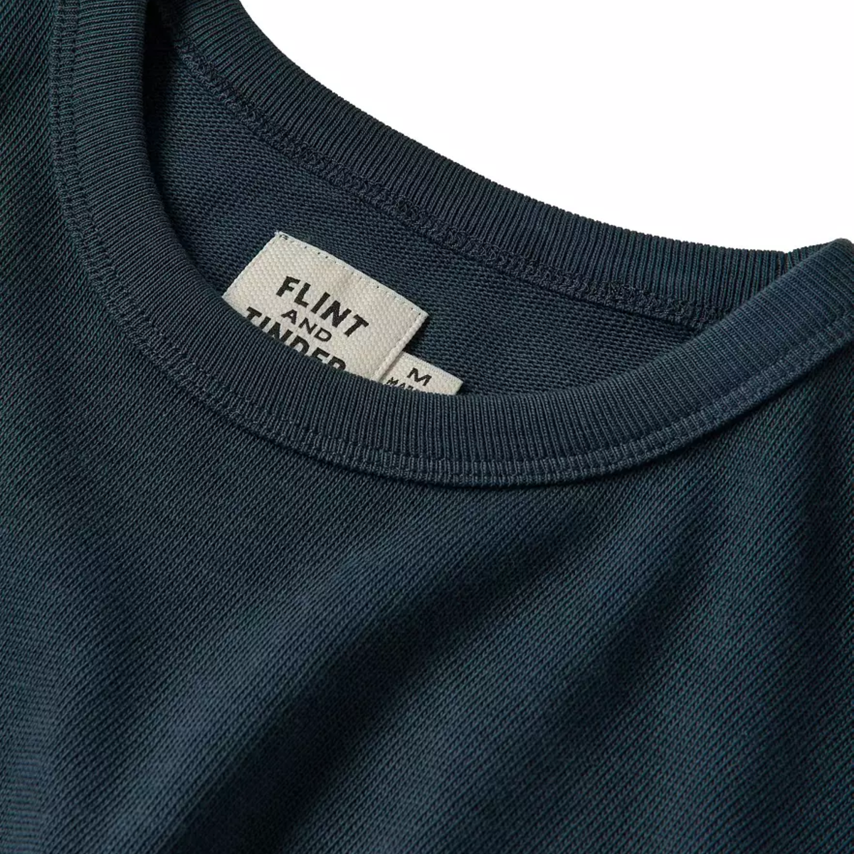 Flint and Tinder Mens Surplus Heavy T shirt-Navy