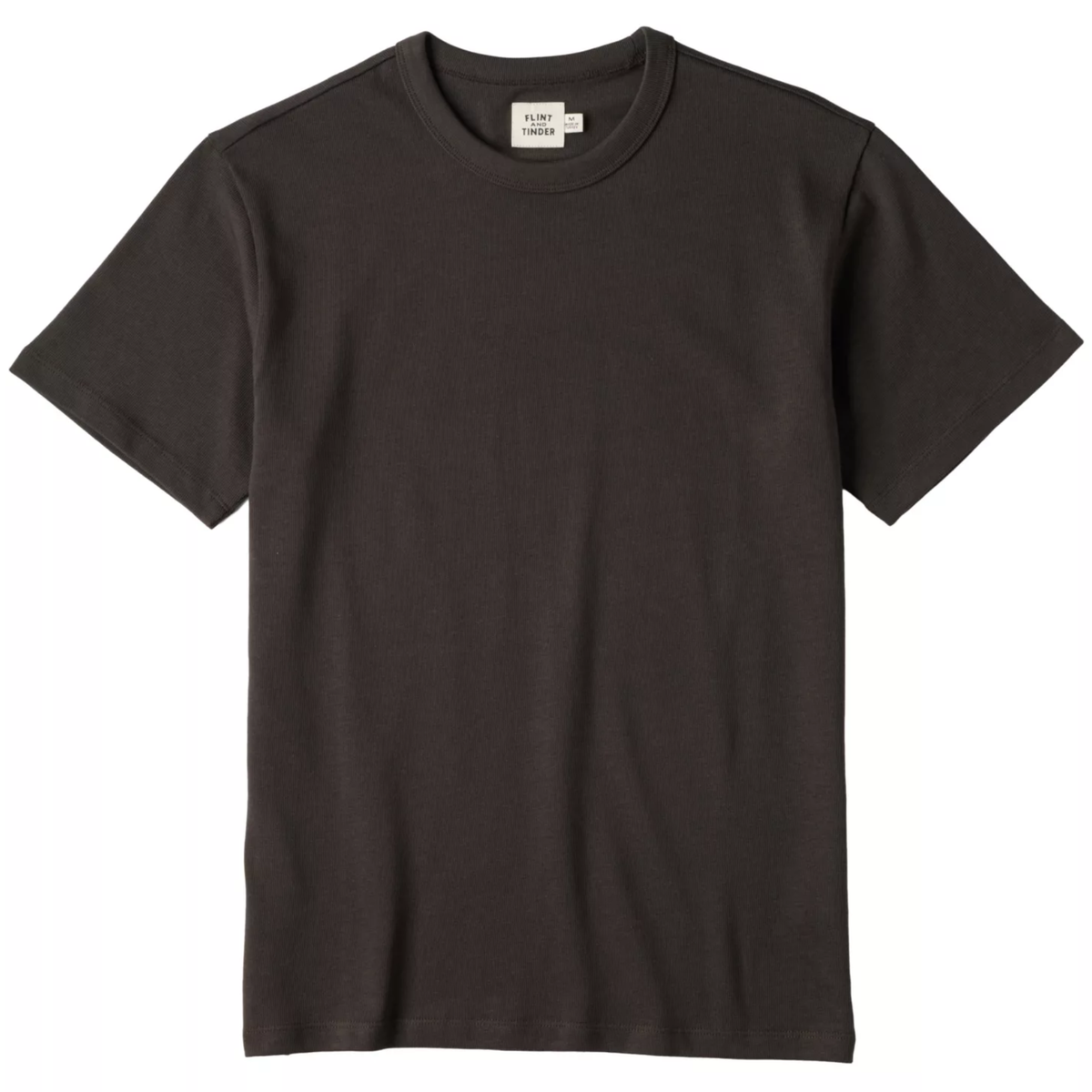 Flint and Tinder Mens Surplus Heavy T shirt-Espresso