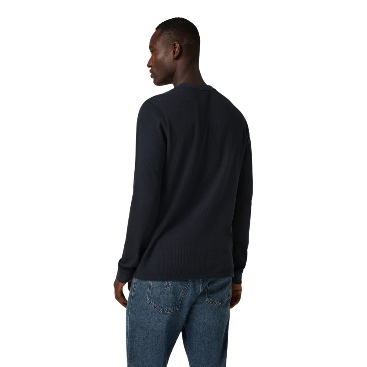 Vuori Mens Waffle Crew-Ink