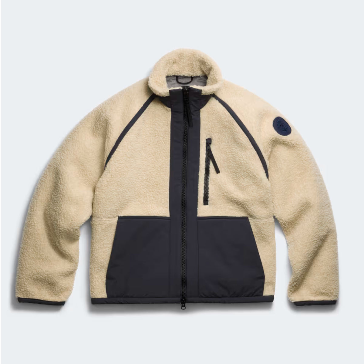  Canada Goose Mens Westport Fleece Jacket-9108Light Tan/Nocturne