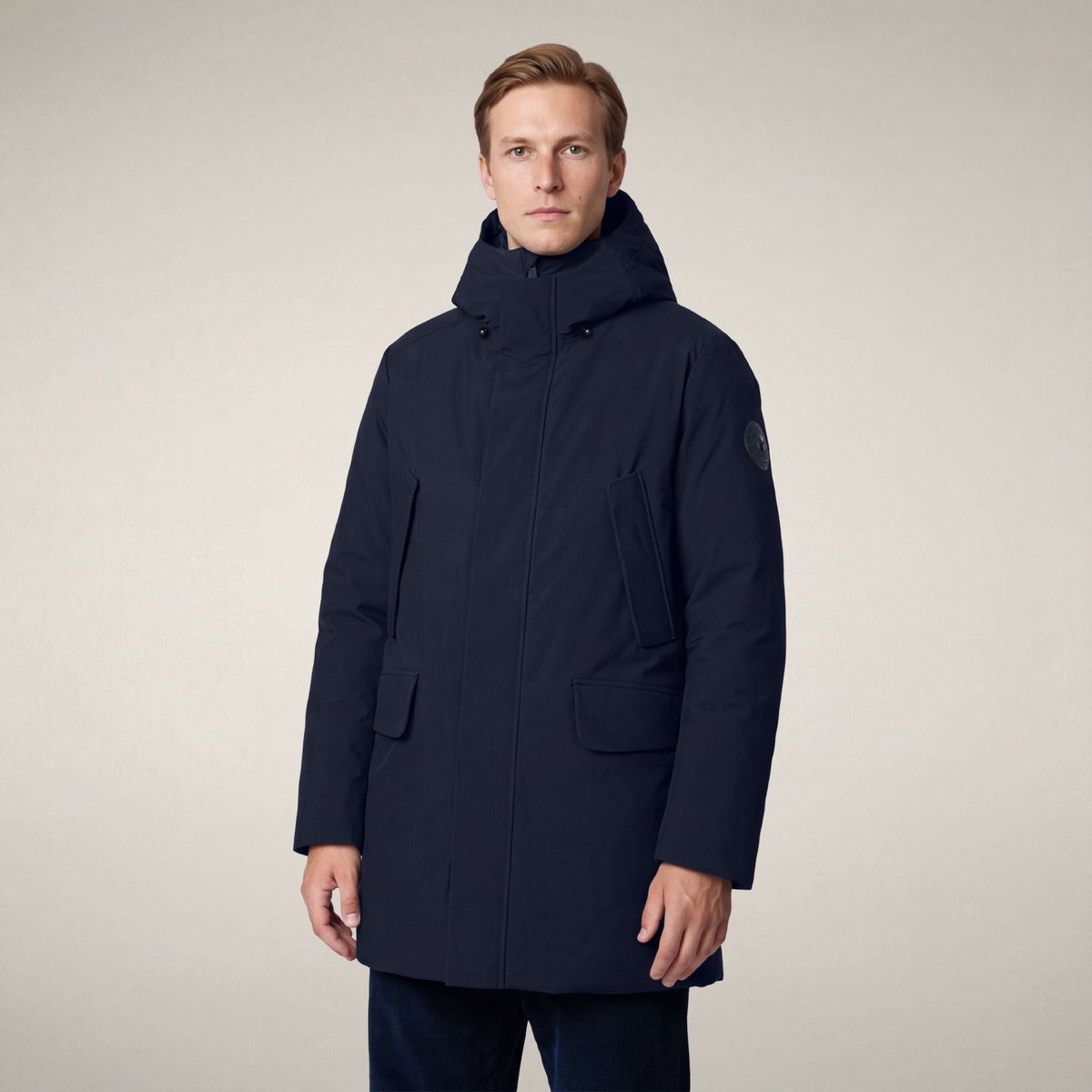Save The Duck Mens Wilson Jacket SMEG23 - Navy Blue