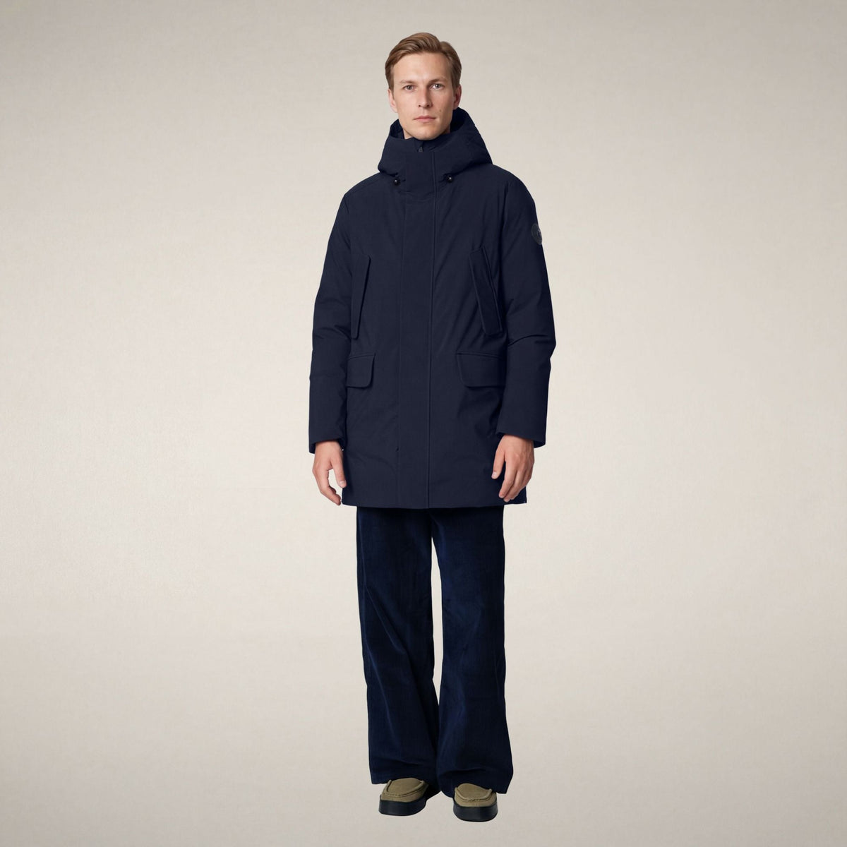 Save The Duck Mens Wilson Jacket SMEG23 - Navy Blue