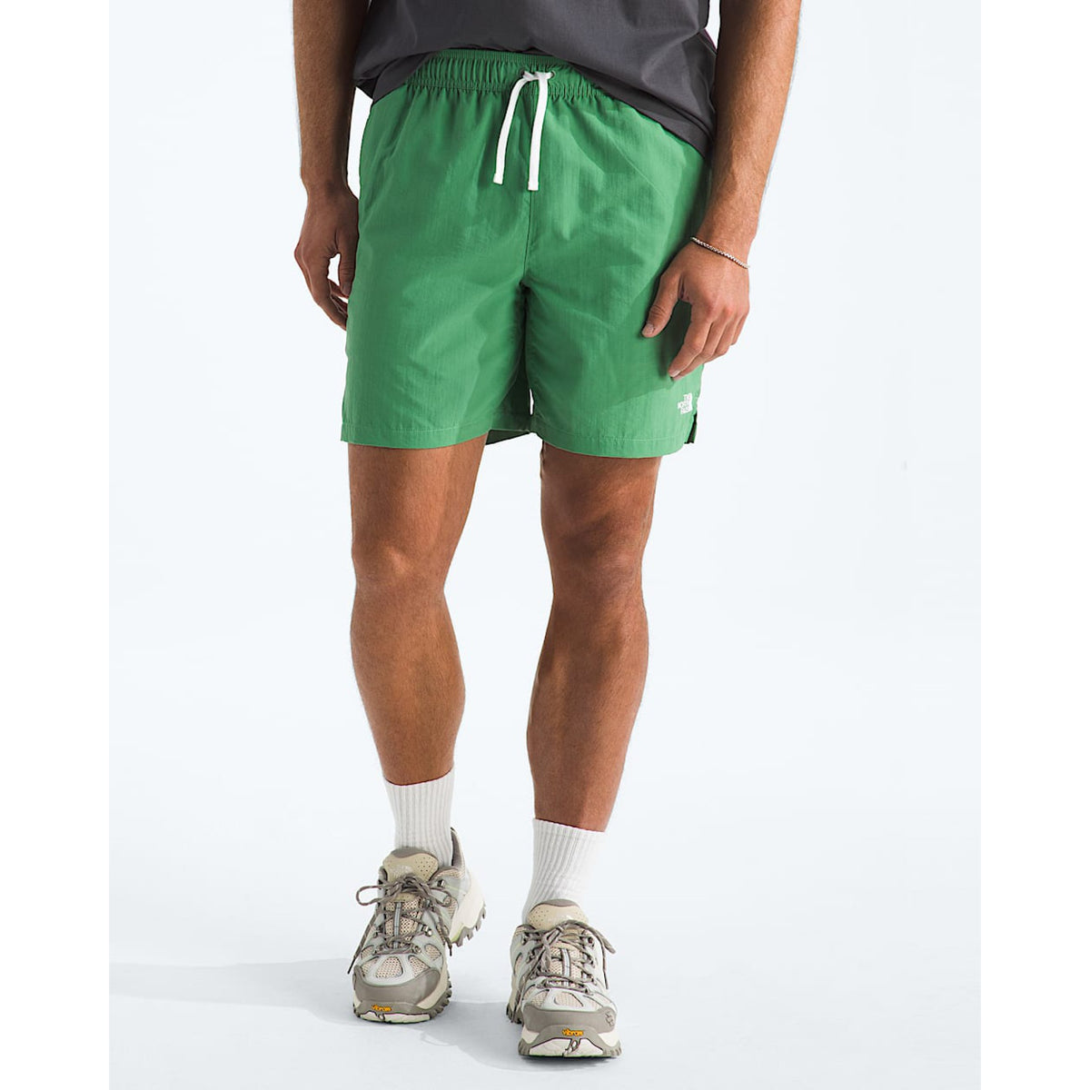 The North Face Mens Yumiori Off Peak 1/2 Zip Jacket - GO5_Stone Slab/Dimmed Algae