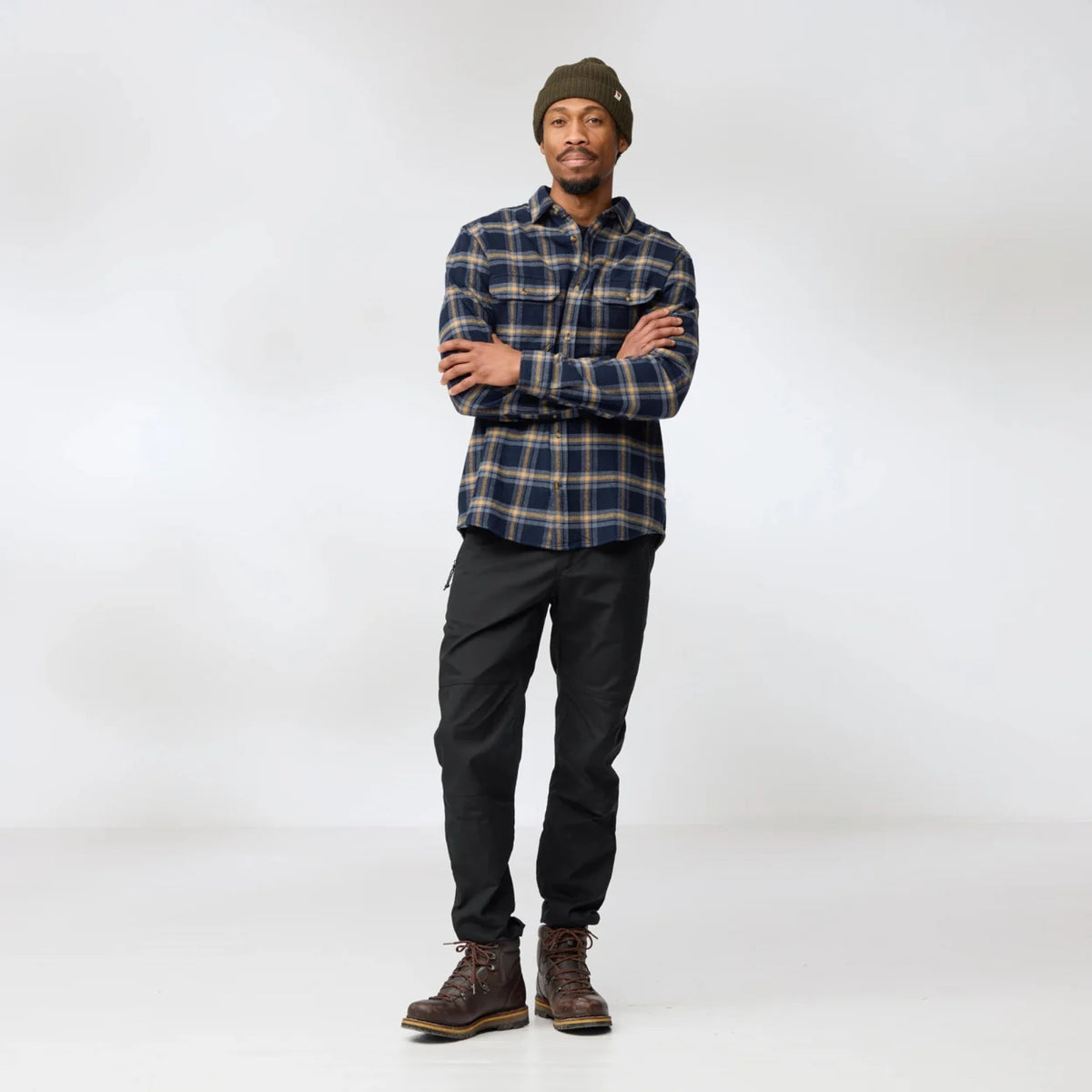 Fjallraven Mens Ãƒâ€“vik Heavy Flannel Shirt