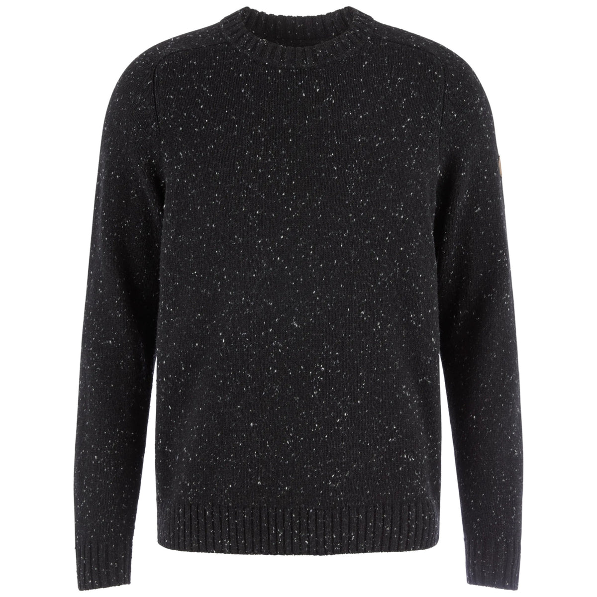 Fjallraven Mens Ãƒâ€“vik Neps Knit Sweater - Black