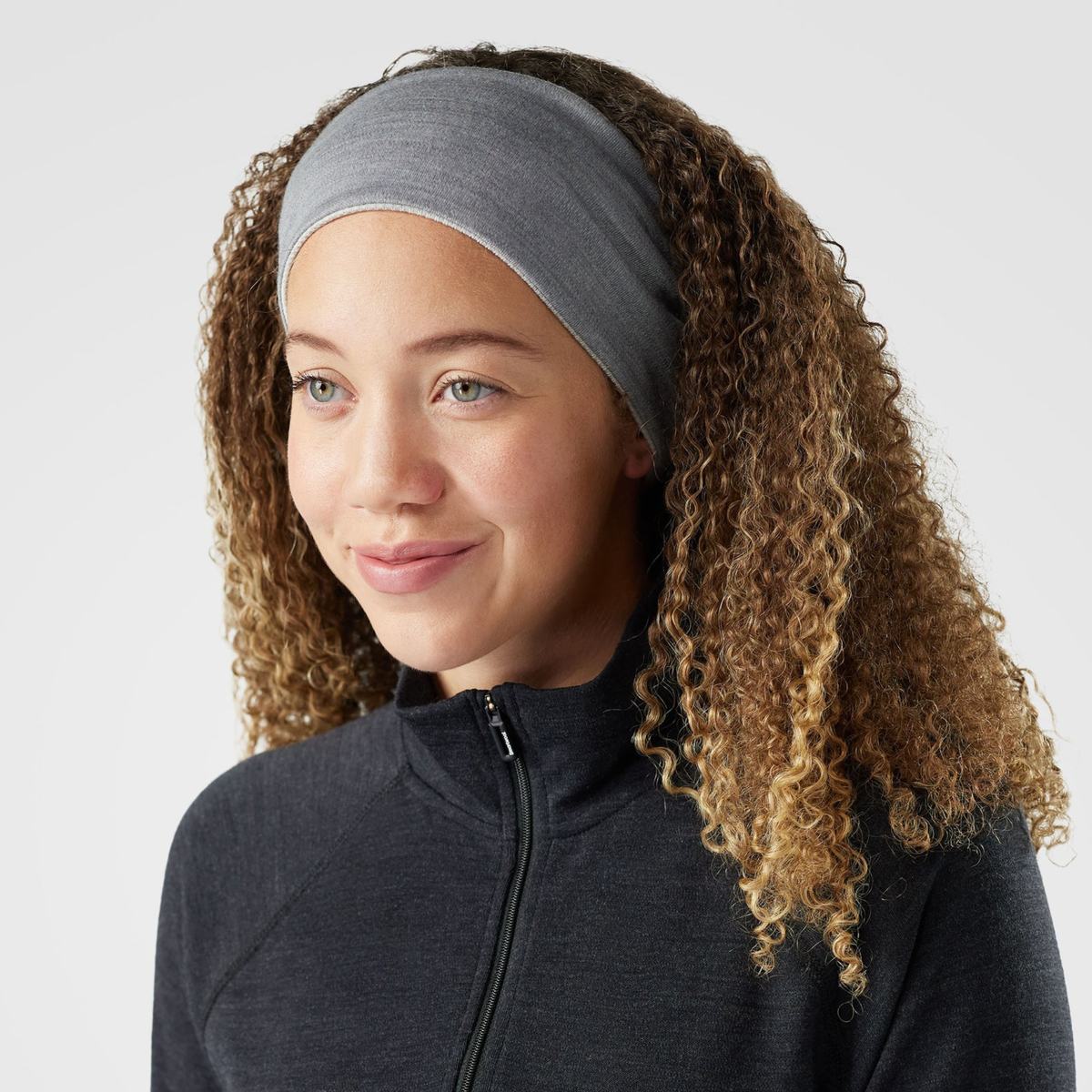 Smartwool Merino 250 Reversible Headband-Light Gray