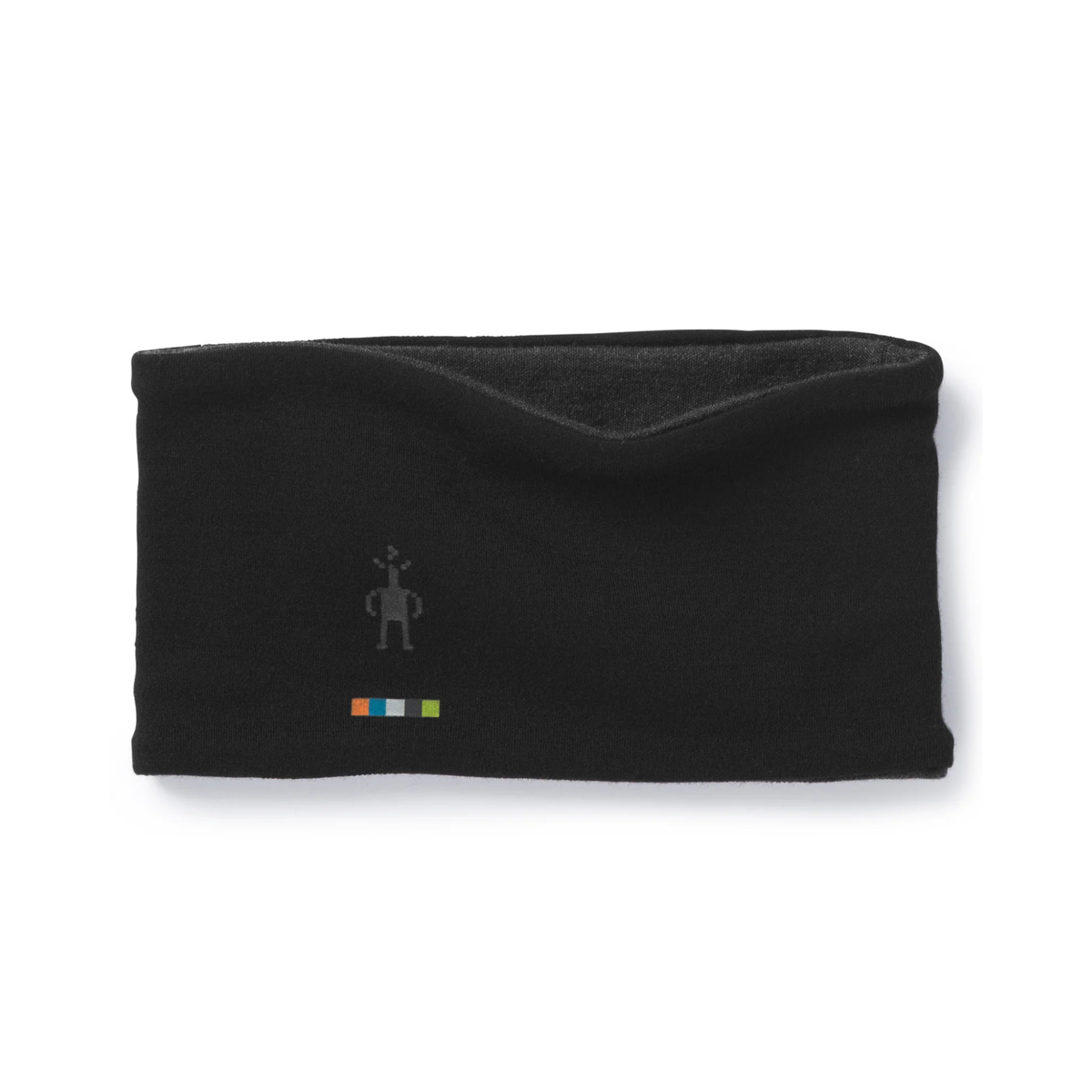 Smartwool Merino 250 Reversible Headband-Black Charcoal Heather