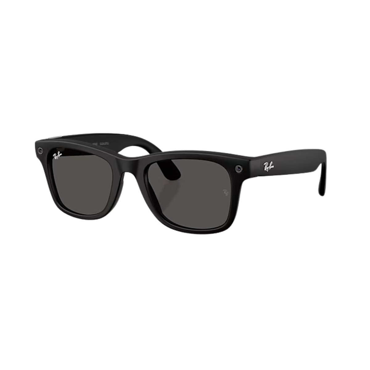 Rayban Meta Wayfarer in Matte Black w/ Grey Lens-Matte Black
