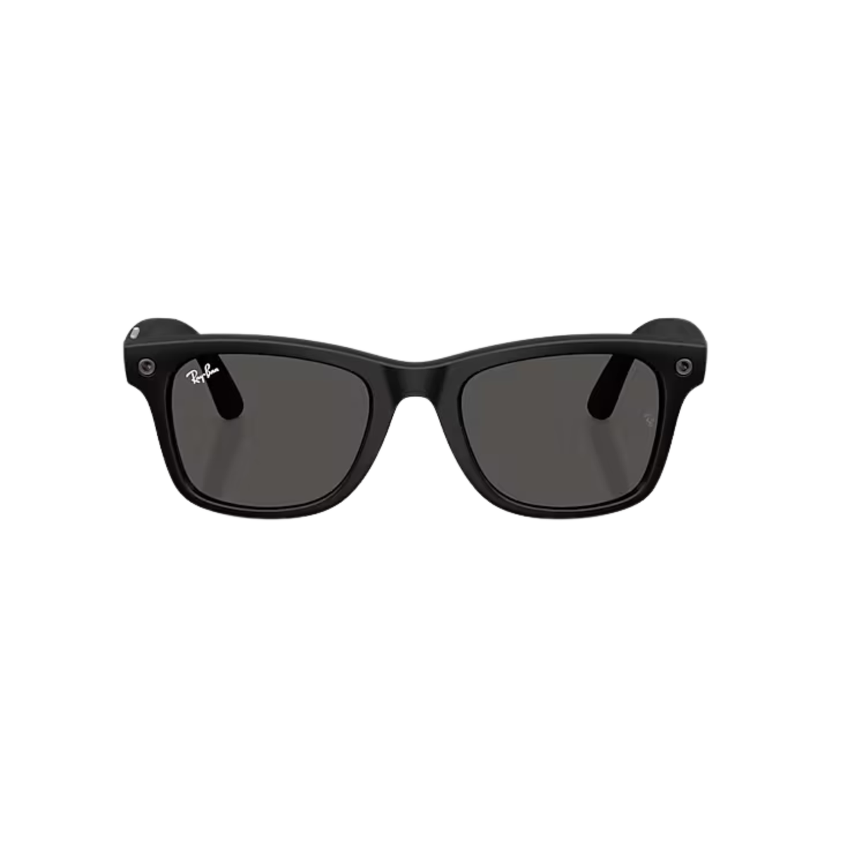 Rayban Meta Wayfarer in Matte Black w/ Grey Lens-Matte Black
