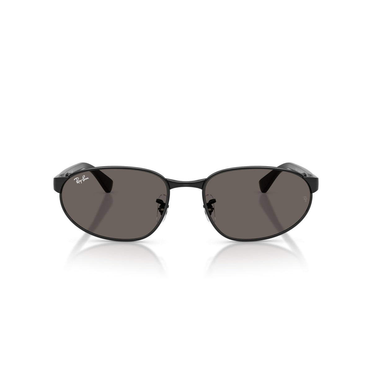 Rayban Metal Unisex Sunglass - BLACK