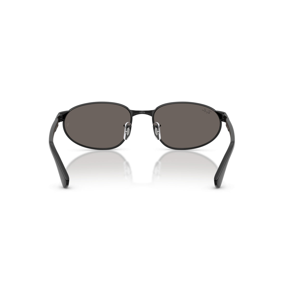 Rayban Metal Unisex Sunglass - BLACK