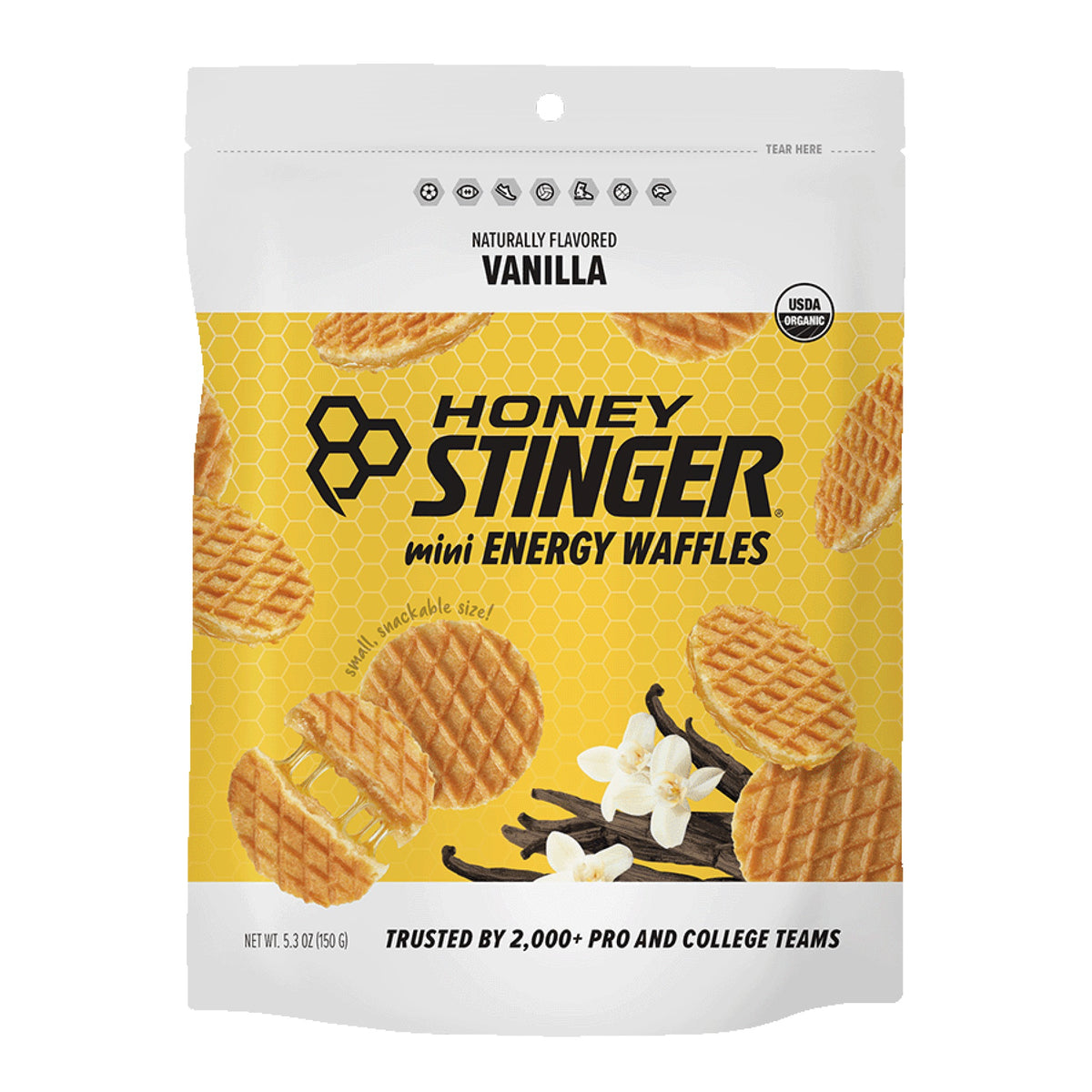 Honey Stinger Mini Waffles Vanilla