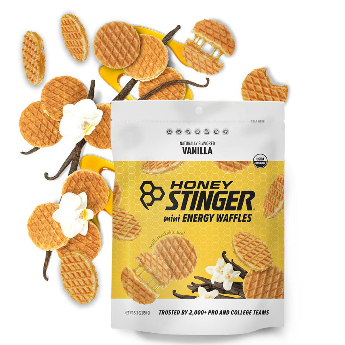 Honey Stinger Mini Waffles Vanilla