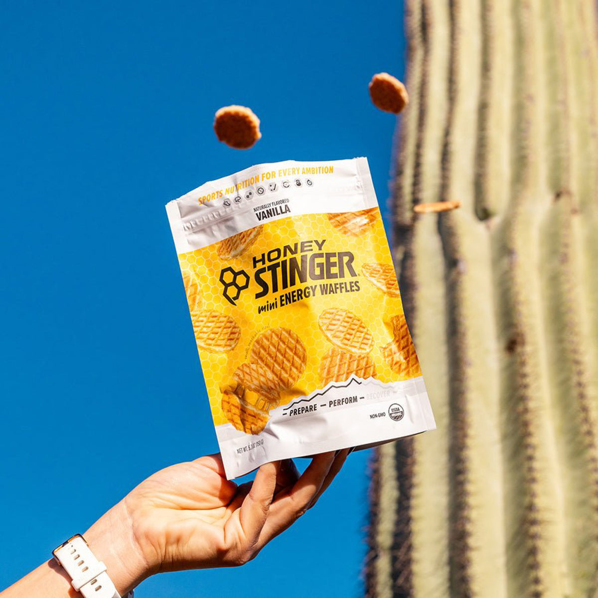 Honey Stinger Mini Waffles Vanilla
