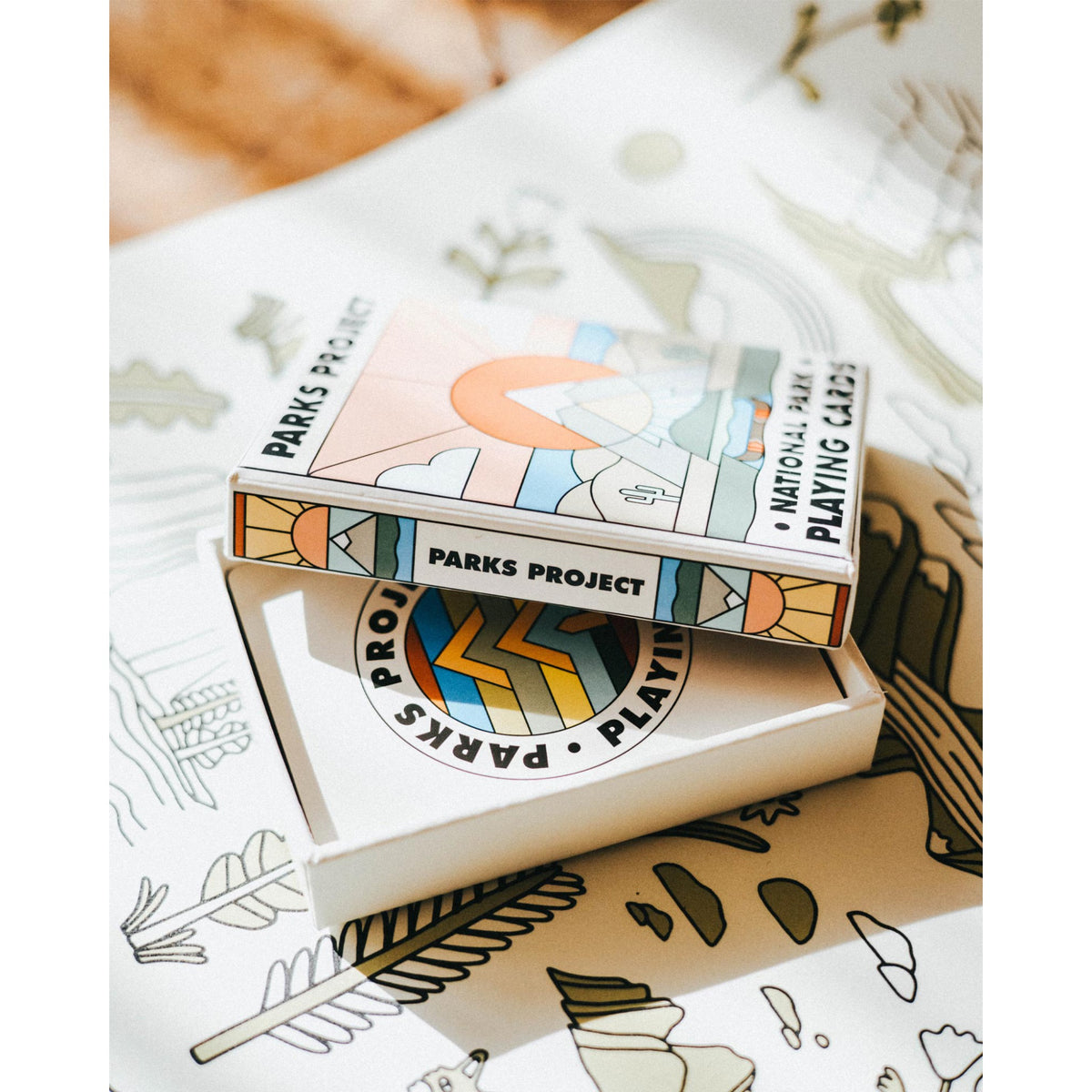 Parks Project Minimalist National Park Playing Cards - Multi