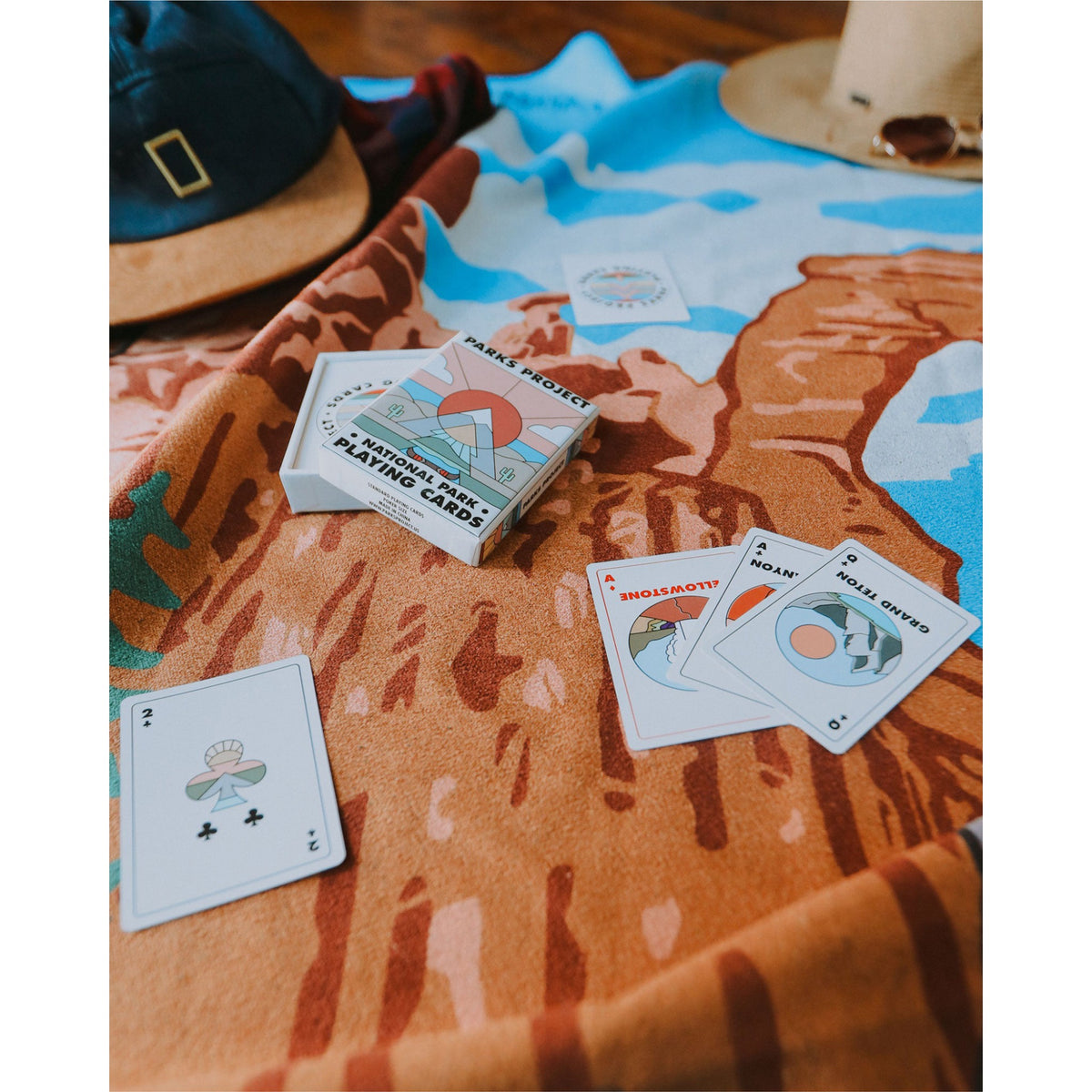 Parks Project Minimalist National Park Playing Cards - Multi