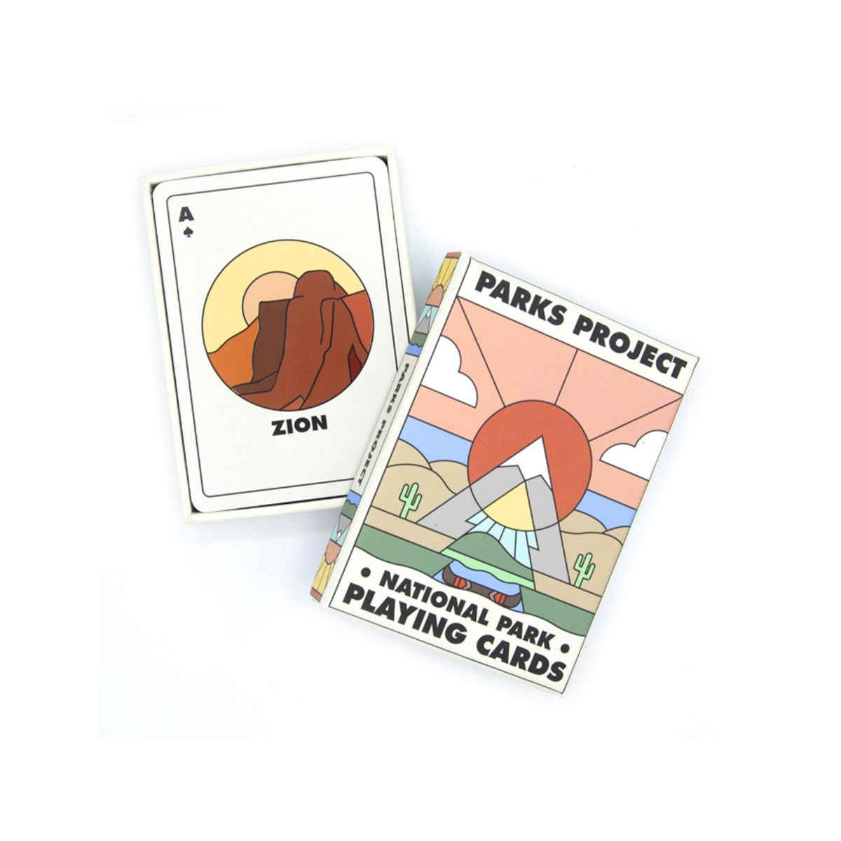 Parks Project Minimalist National Park Playing Cards - Multi