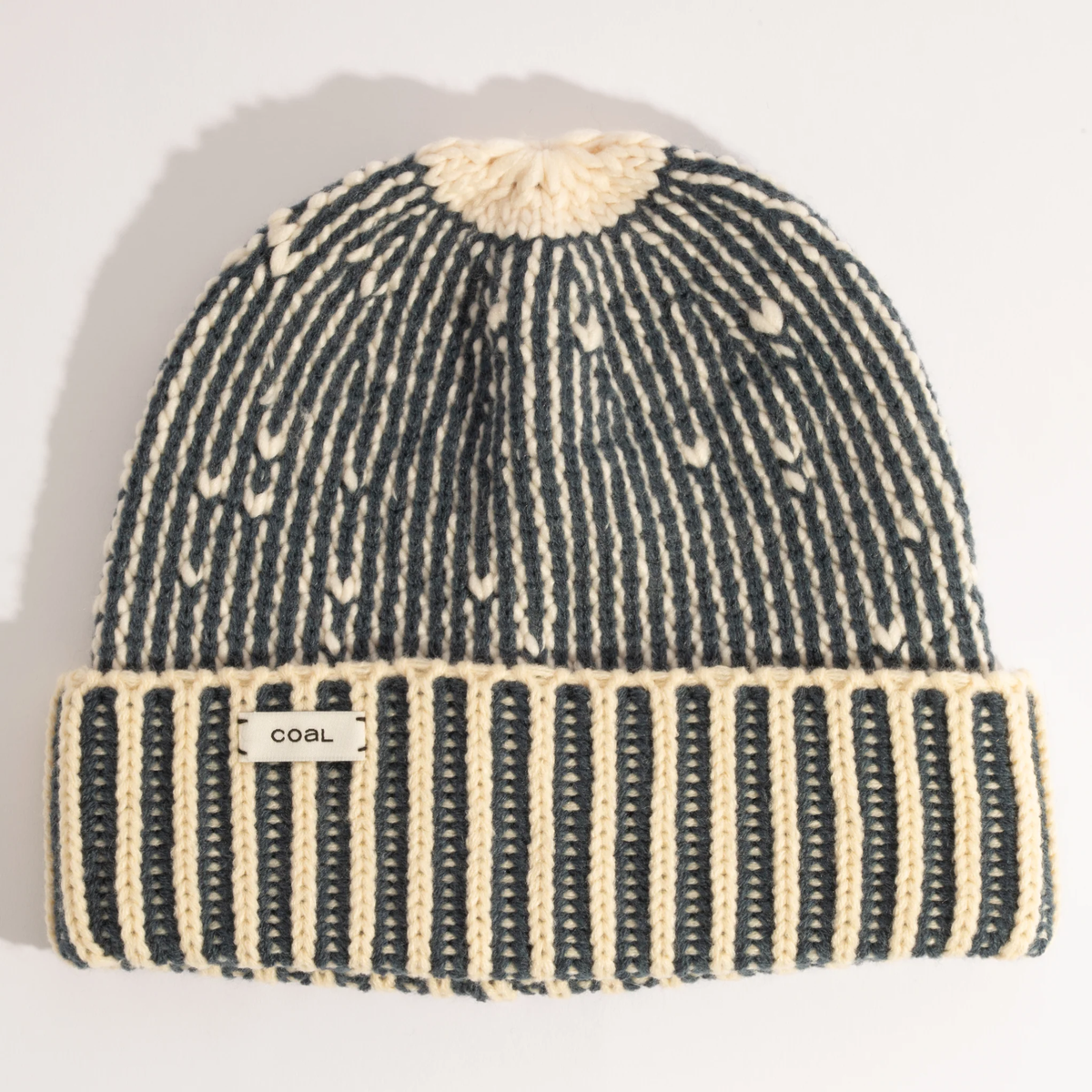 Coal Moraine Beanie-Storm/Bone