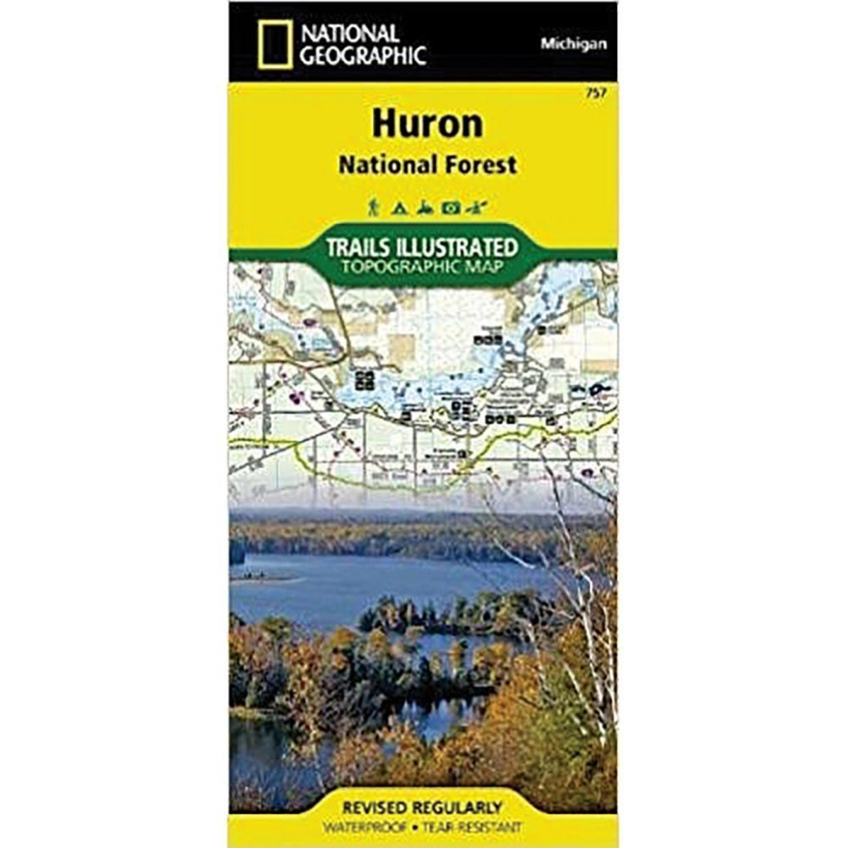 Liberty Mountain NATIONAL GEO MAPS Huron National Forest #757