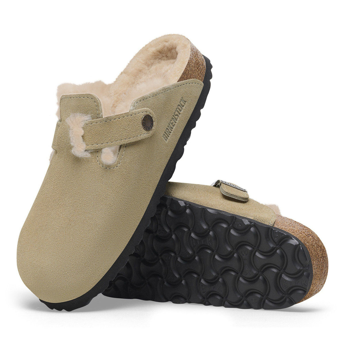 Birkenstock Narrow Boston Ant Taupe SD SH N - Ant Taupe