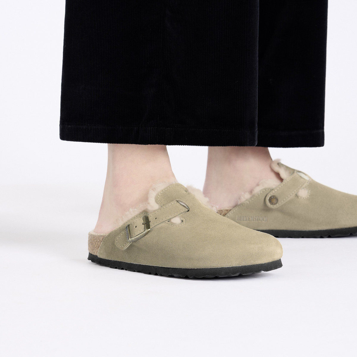 Birkenstock Narrow Boston Ant Taupe SD SH N - Ant Taupe