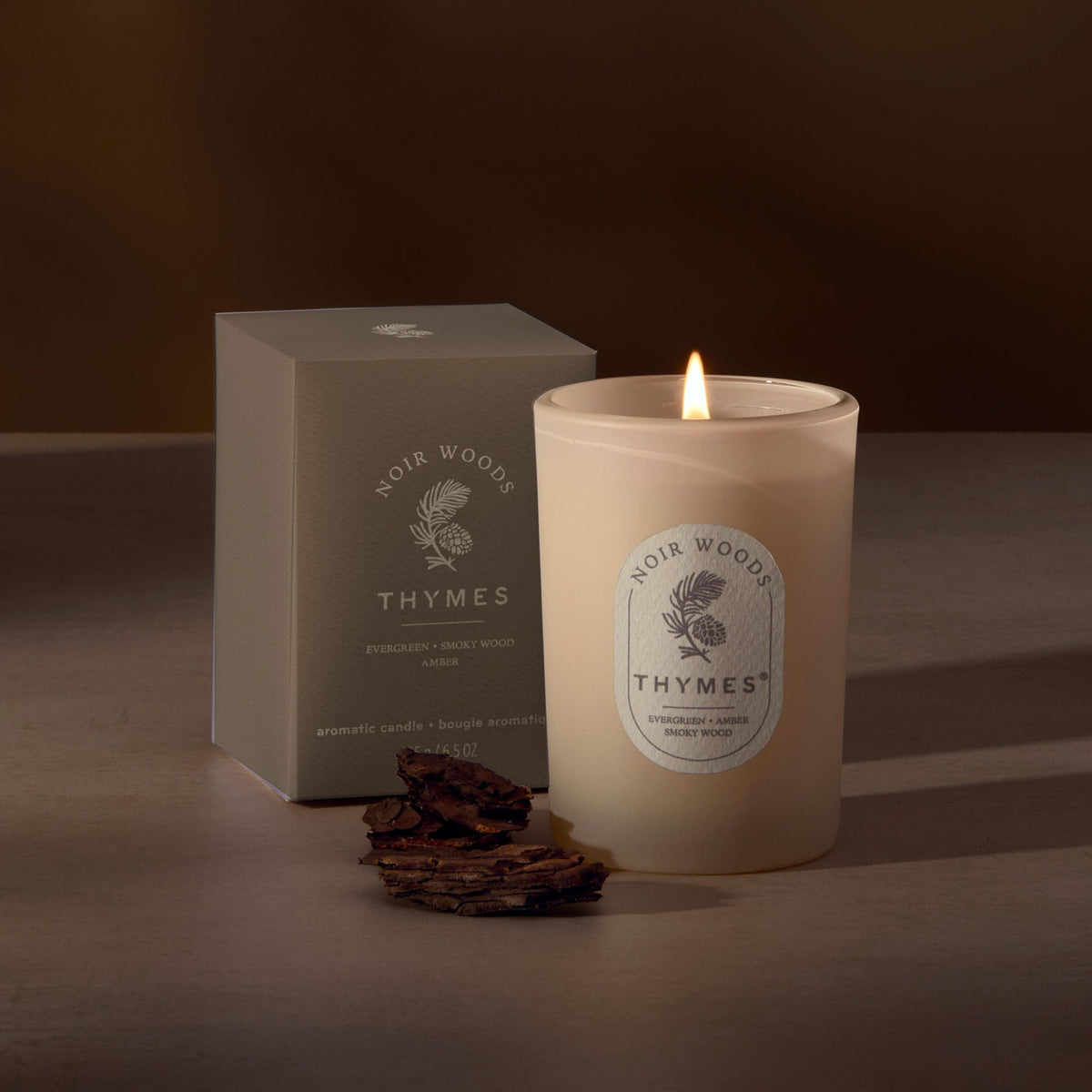 Frasier Fir Noir Woods Boxed Candle