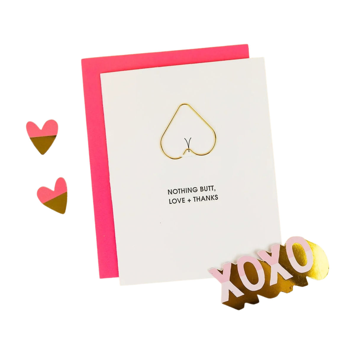 Chez Gagne Nothing Butt Love & Thanks Card