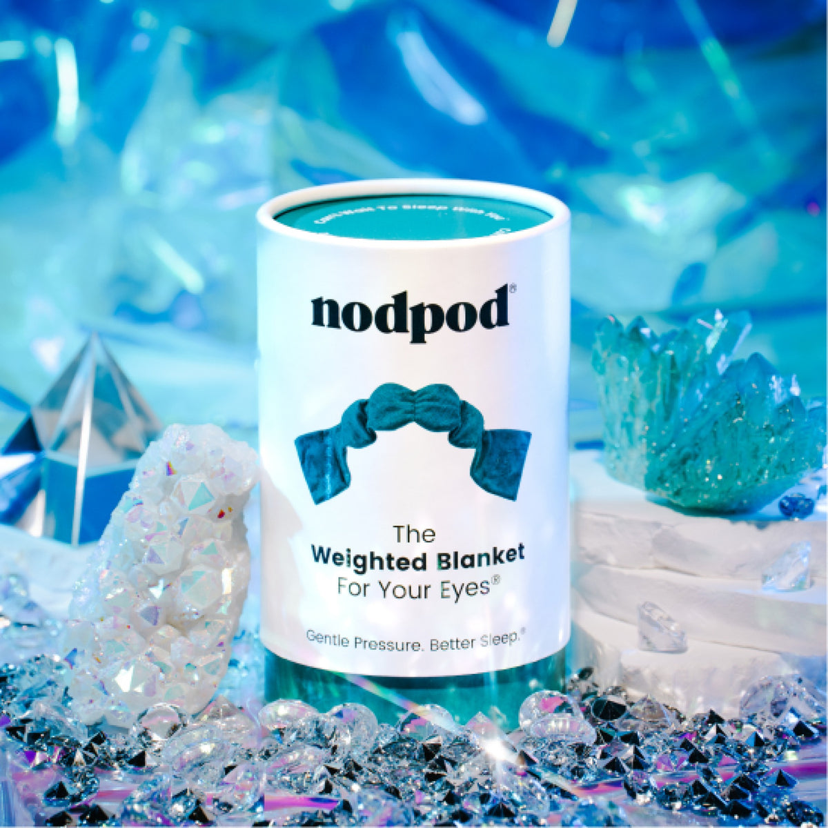 Nodpod Onyx Weighted Sleep Mask - Eye Mask
