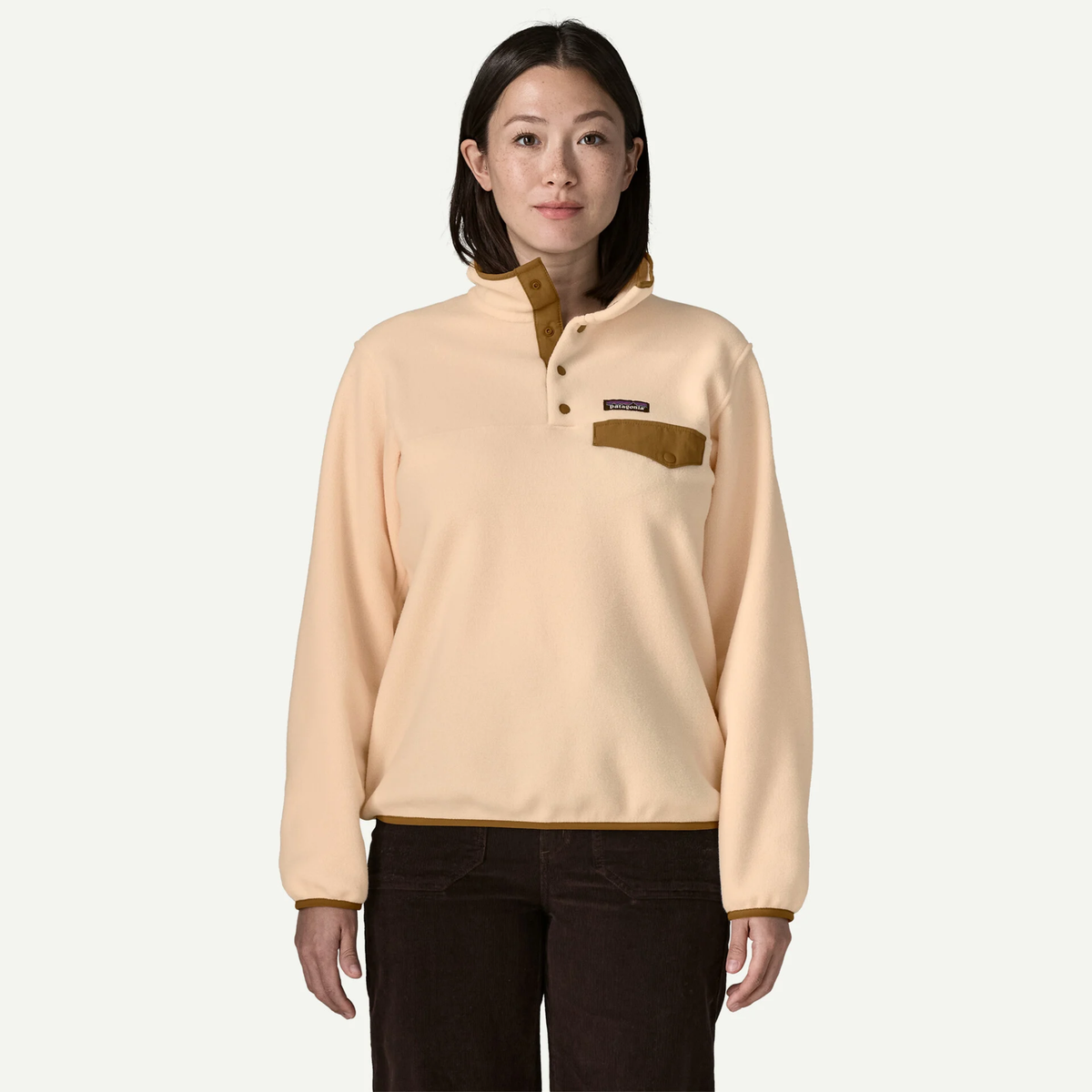 Patagonia PATAGONIA Womens LW Synch Snap-T Pull Over-Natural