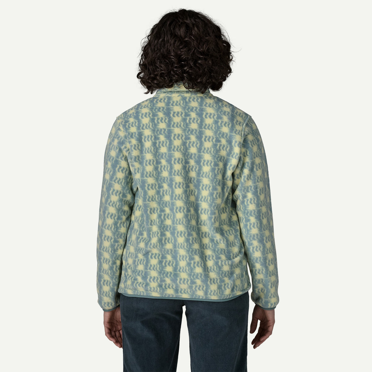 Patagonia PATAGONIA Womens LW Synch Snap-T Pull Over - SNQS_Sun Quilt: Blue Sage