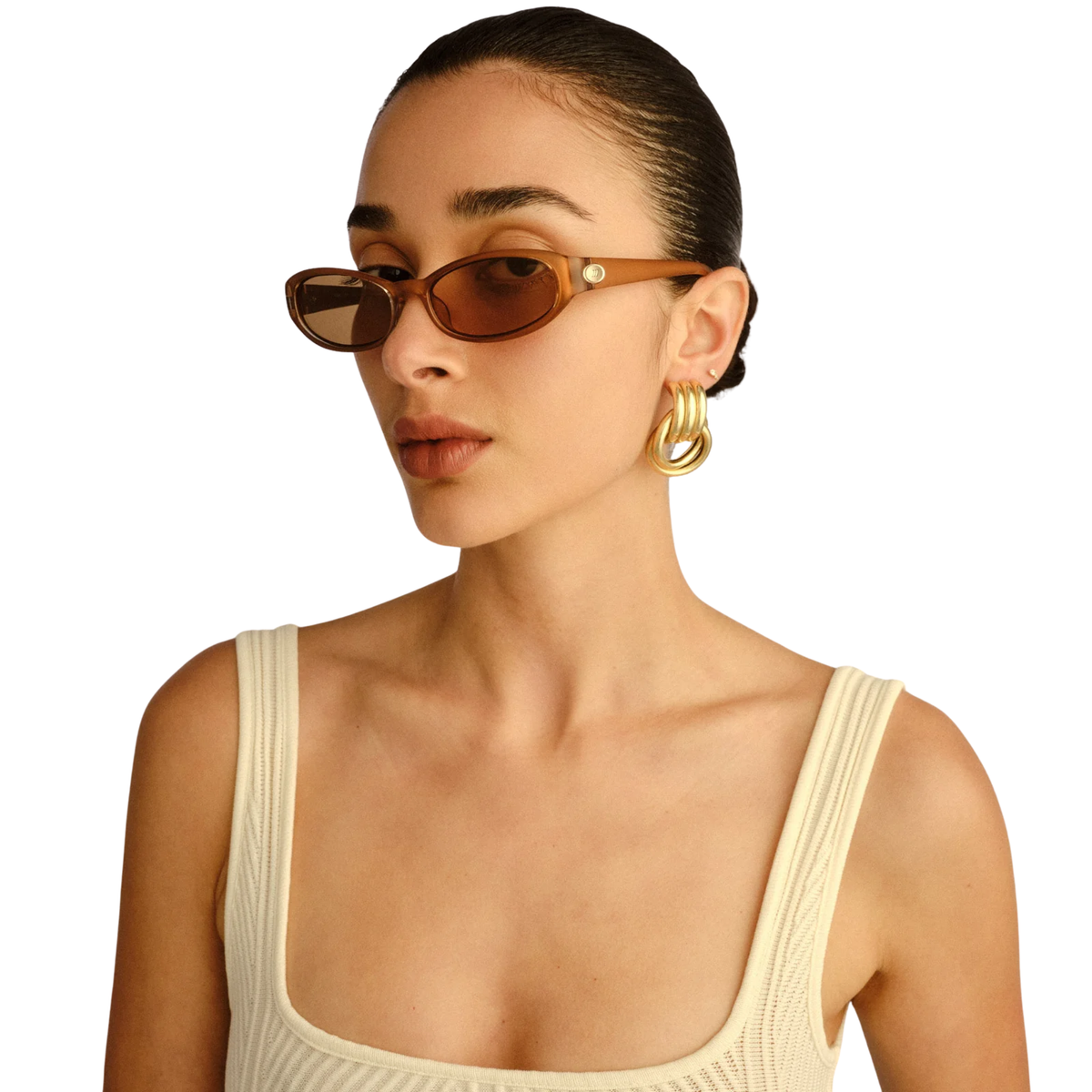 Le Specs POPALICIOUS + Sunglasses-Pearl Caramel